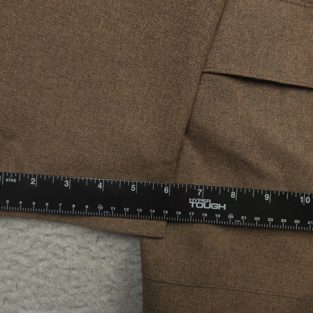 Vtg Levis Action Suit Blazer Jacket Mens 44R Brown STA-Prest Wool